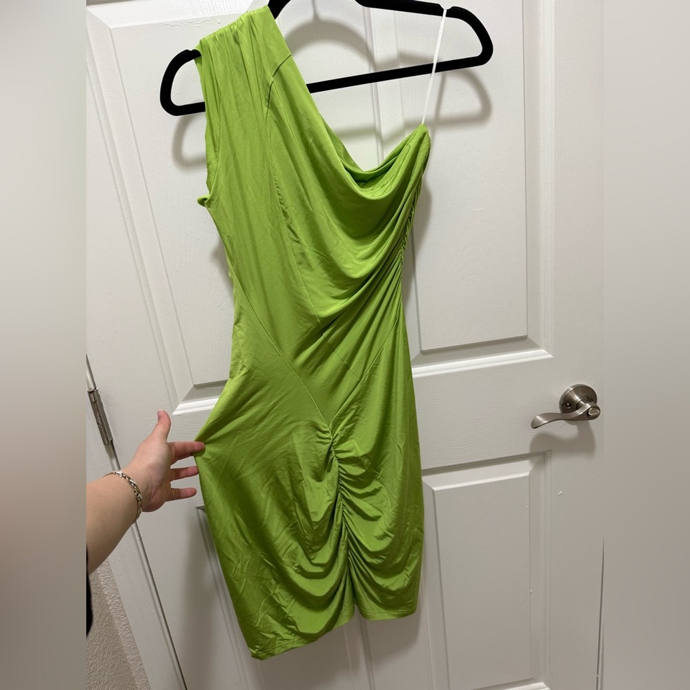 Atlein x RTR One Shoulder Dress - M - Picture 2 of 7